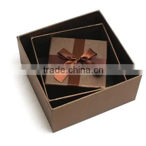 Logo Printed Small White Cardboard Gift Box thumbnail-4
