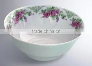 Italian Porcelain Bowl, Porcelain Serving Bowl, Porcelain Soup Bowl thumbnail-1