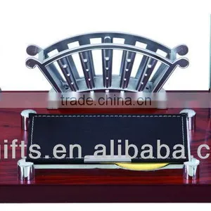 Wood Pen Holder Office Stationary Desktop Set Gift-39 thumbnail-1