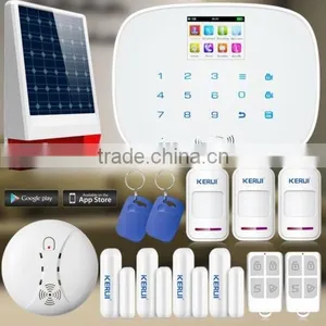 Wireless Professional GSM Alarm System With LCD Display and Touch Keypad thumbnail-1