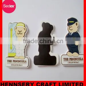 Soft Silicone/PVC Soft Custome Size and Logo Epoxy Fridge Magnet thumbnail-2