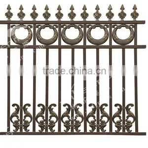 Ornamental Elegant Wrought Iron Balustrade/aluminum Railing/garden Fencing thumbnail-4