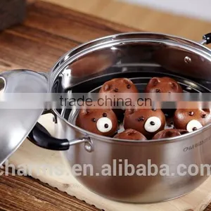 LFGB Food Grade Cookware Stainless Steel Sauce Pot thumbnail-1