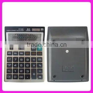 Big Size 112 Steps Check Correct Desktop Calculator CT-912 thumbnail-2