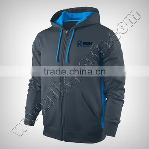 Quality Men Hoodie With Zipper Produced With 100% Cotton Excellent & Durable Quality Fabric, thumbnail-1