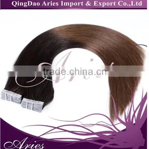 16" to 24" Tape in Skin Human Hair Extension,Remy Tape Hair Extensions thumbnail-3