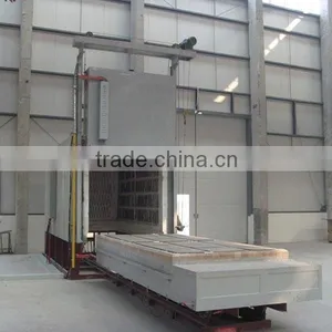 Large Loading Capacity Bogie Hearth Vacuum Quenching Natural Gas Furnace thumbnail-4