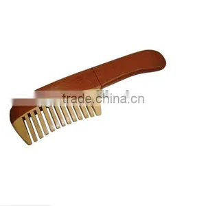 Most Popular Wooden Comb Shape USB Flash Drive thumbnail-1