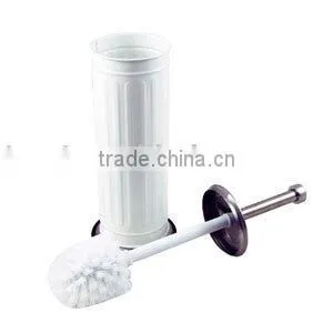 Toilet Brush Holder With Plastic Brush(white) thumbnail-1