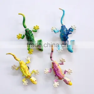 6 Inch Sweden Mother and Child Barcecelona Gecko Fridge Magnets With Single Pole, Plastic Magnetic Souvenir thumbnail-1