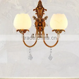 2 Lamps Brass Wall Lights in Livingroom Whit CE thumbnail-3