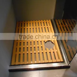 Walk-in 8/10mm Stainless Steel Glass Shower Compartment KD8006 thumbnail-4