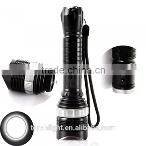 CRE E XPE LED Flashlight Convex Lens 500 Lumen 3 Modes Led Flashlight 1 * 18650/3*AAA Battary Fouce Zoomable Led Lamp TL-8005 thumbnail-1