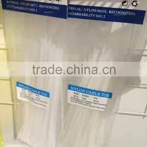 Hot Sales Nylon Cable Ties/zip Ties/cable Strips 4*150 thumbnail-3