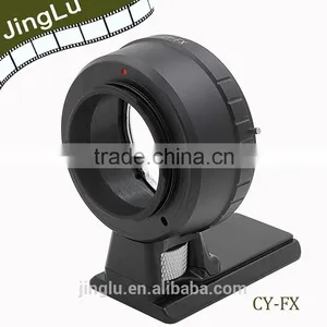 Lens Adapter Ring With Long Tripod CY-FX for Contax Lens to Fujifilm X-Pro1 Camera Body thumbnail-2
