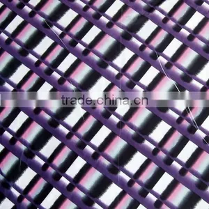 100% Polyester 75D Checked Printed Fabric thumbnail-1