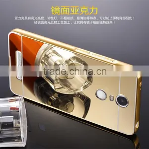 Luxury Mirror Cover Metal Aluminum Bumper Phone Case For Xiaomi For Redmi Note 3 thumbnail-2