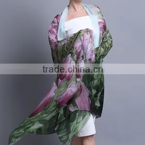 Fashion Big Size Digital Inkjet 100% Modal Scarf thumbnail-1
