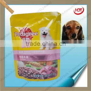 Laminated Stand up Pouch/foil Plastic Pouch for Pet Food Packing thumbnail-1