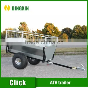 Small China Atv Trailer With 300mm Height Cage thumbnail-4