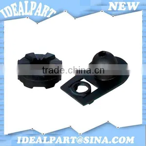 Black NBR 55 Shore A Rubber Sealing End Cap thumbnail-1