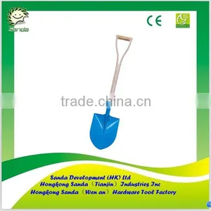 Korea Wooden Handle Metal Shovel thumbnail-1