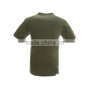 Cheap Wholesale Olive Green Cotton t Shirts thumbnail-2