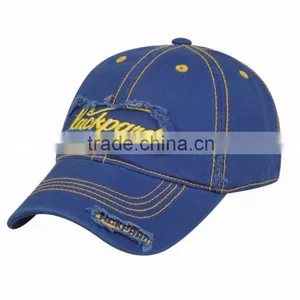 100% Polyester Letters Embroidery Baseball Cap With Applique thumbnail-1