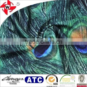 New Design Fashion Printed Polyester Spandex Fabric for Cloth Garment thumbnail-1