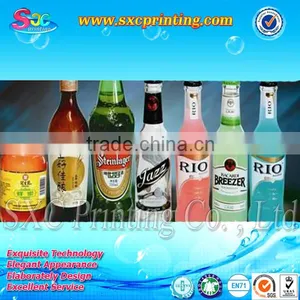 Glossy Custom Design Printing Label/sleeve/tag Printed Label OEM Heat Transfer Sticker thumbnail-1