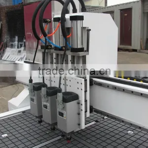 China Manufacture SIGN 1325 Pneumatic Wood Cnc Router With Auto Tool Changer thumbnail-6