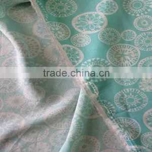Fabric Textile Women's Cloth Soft Rayon Spandex Custom Printed Fabric thumbnail-4