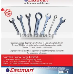 Double Open End Spanner , Chrome Vanadium Steel , Din 3110 thumbnail-5