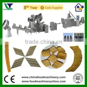Extruded Fried Wheat Flour Crispy Bugles Chips Processing Line thumbnail-1