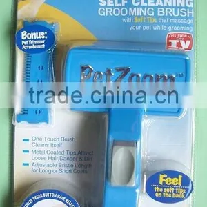 Self Cleaning Grooming Brush for PET thumbnail-1