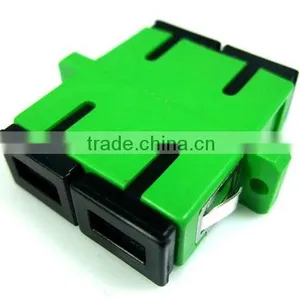 Fiber Optic Adapters Simplex Network FTTH Connectors With Inner / External Shutter Dust Cap Single Mode Duplex Optic Adaptors thumbnail-3