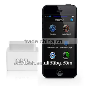 Xtool IOBD2 Obd2 Bluetooth Vehicle Diagnostic Gadget IOS&Android Supported thumbnail-1
