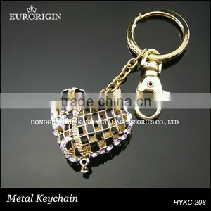 Heart Shape 3D Metal Keychain HYKC-208 thumbnail-1