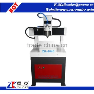 Small Size PCB CNC Router Machine ZK-4040 For Circuit Board 400*400MM 1.5KW Water Cooling Spindle thumbnail-2
