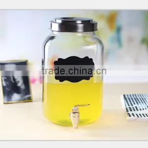 Small Glass Water Dispenser With Tap thumbnail-1