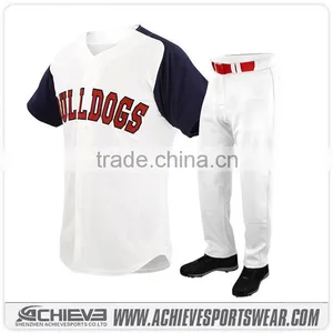 2016 Sublimated Baseball Jersey Wholesale Custom Baseball Shirts thumbnail-5