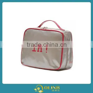 Custom Hanging Cosmetic Bag Pvc Cosmetic Bag With Handle thumbnail-1