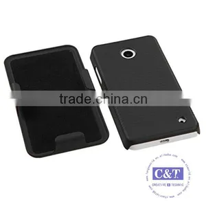 C&T Hybrid Belt Clip Holster Kickstand Hard Back Case Cover for Nokia Asha 210 thumbnail-3