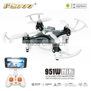 Mini Wifi Fpv Camera Drone Quadcopter Professional Racing Drone Fpv Goggles FQ777 951W Fuqi Model With CE ROHS FCC Certificate thumbnail-2