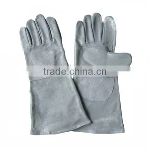 Cow Split Leather Welding Glove thumbnail-1