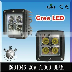 20w .4500lm,off-road Driving Work Light 6500k RGD1046 Flood Beam Led Working Lighting for Car,boat Tank,outdoor.motorcycle thumbnail-1