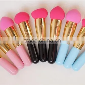 Beauty Cosmetics Round Blender Sponge Makeup Brush for Mineral Foundation thumbnail-1