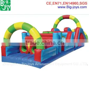 Outdoor Amusement Equipment Adult Inflatable Obstacle Course thumbnail-1