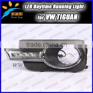 Beautiful Decoration for vw Tiguan Led Drl Lights, High Quality Led Fog Light Drl Led Daytime Running Light thumbnail-1