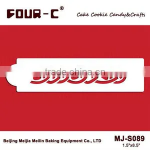 Sugarcraft Stencil Cake Decor and Design Stencils thumbnail-1
